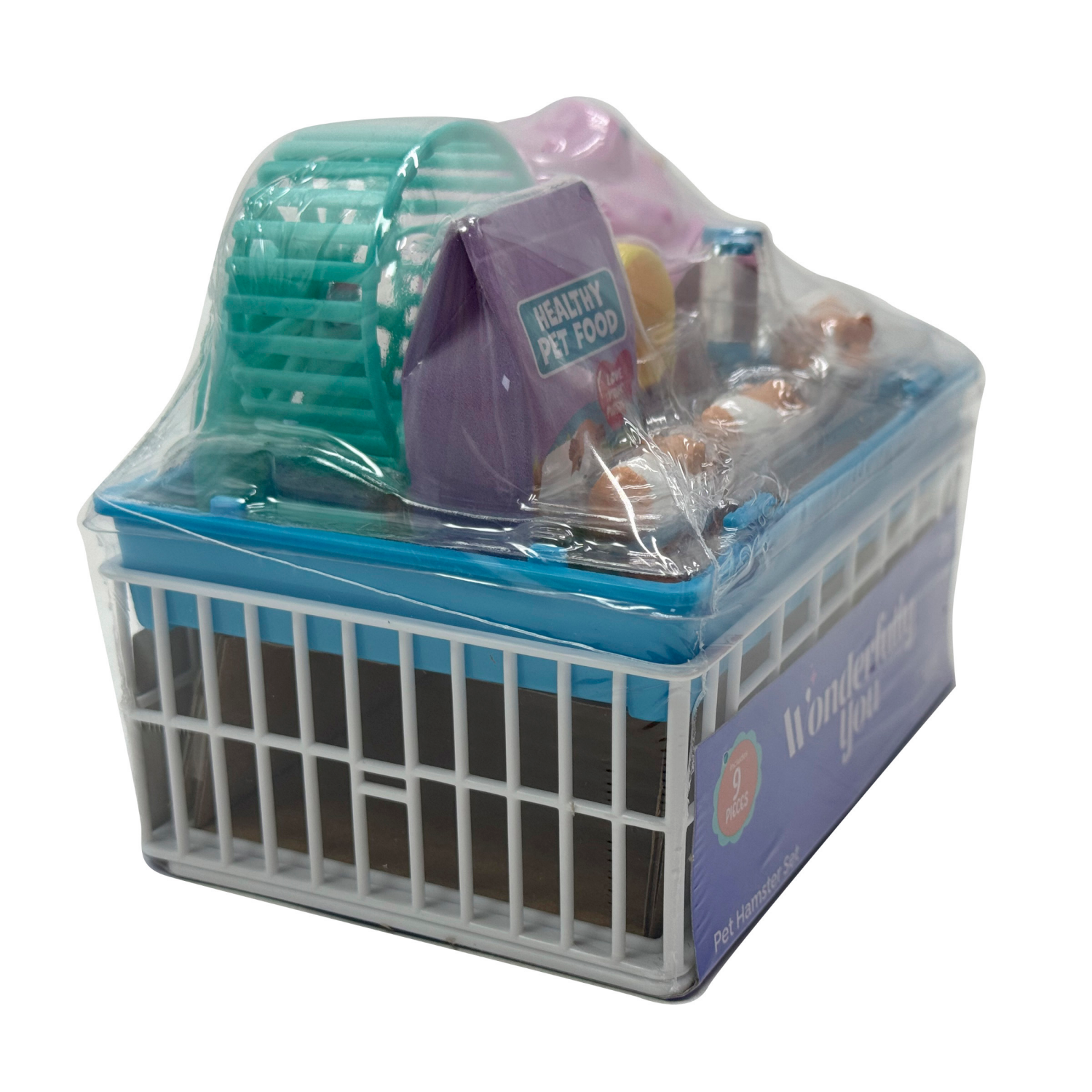 slide 3 of 7, Wonderfully You 18" Doll Pet Hamster Set, 18 in