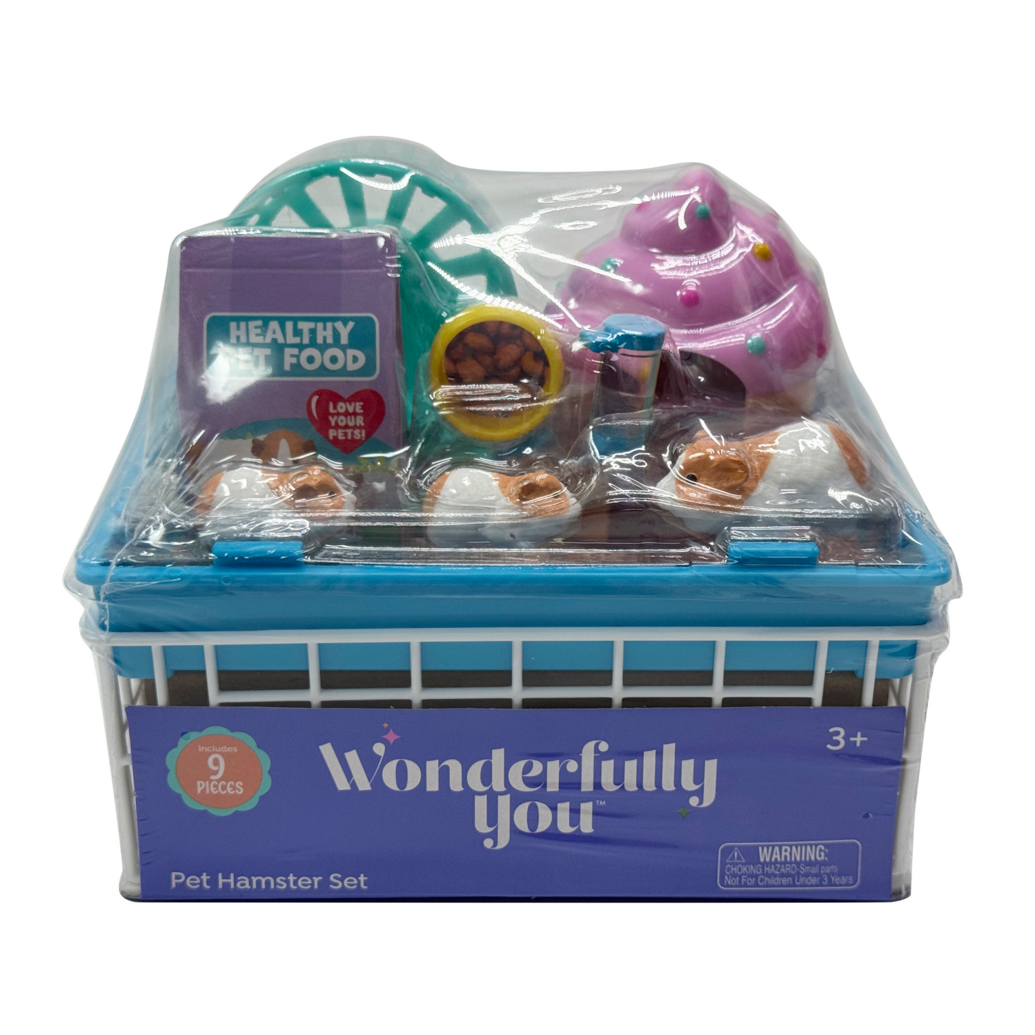 slide 1 of 7, Wonderfully You 18" Doll Pet Hamster Set, 18 in
