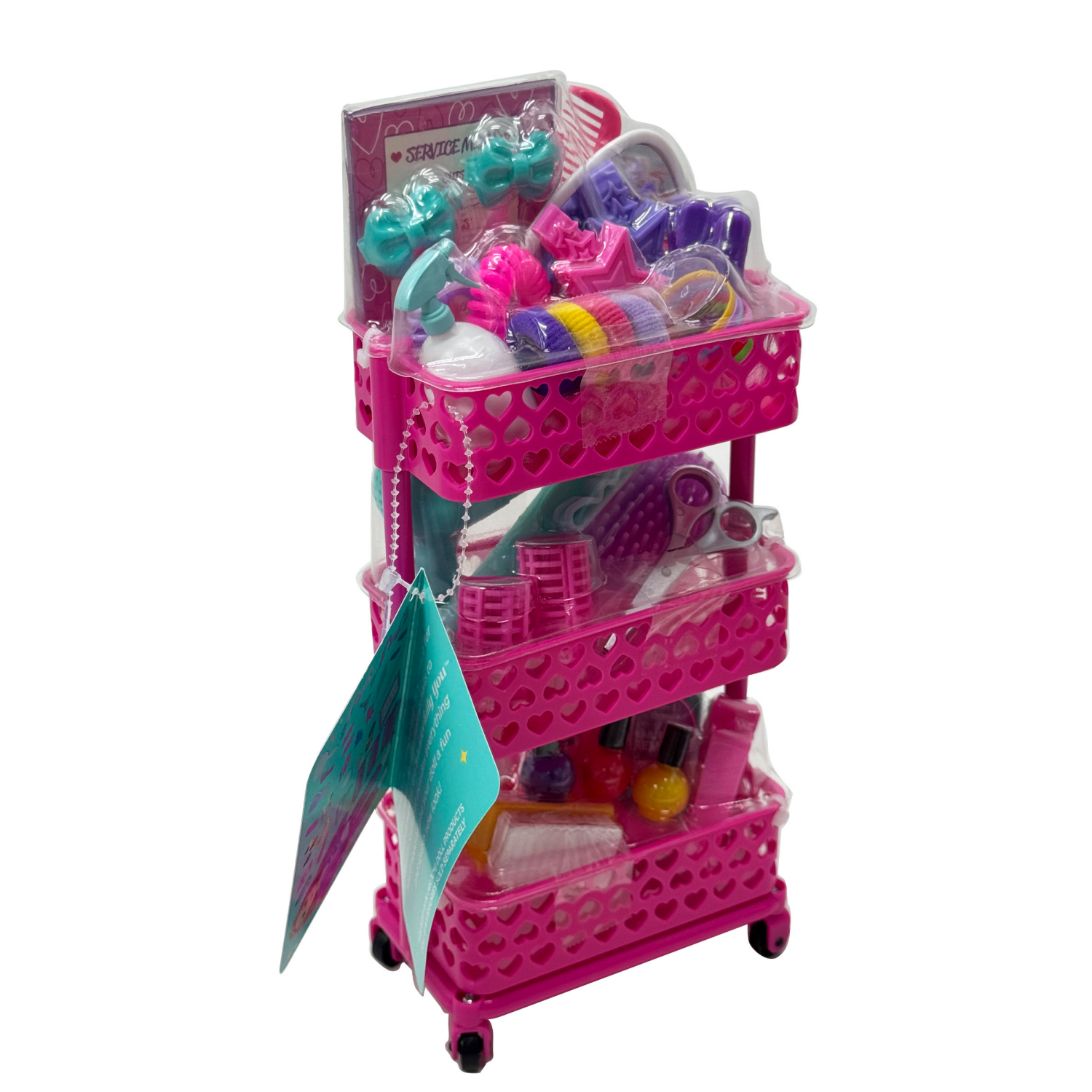 slide 5 of 7, Wonderfully You 18" Doll Beauty Salon Set, 18 in