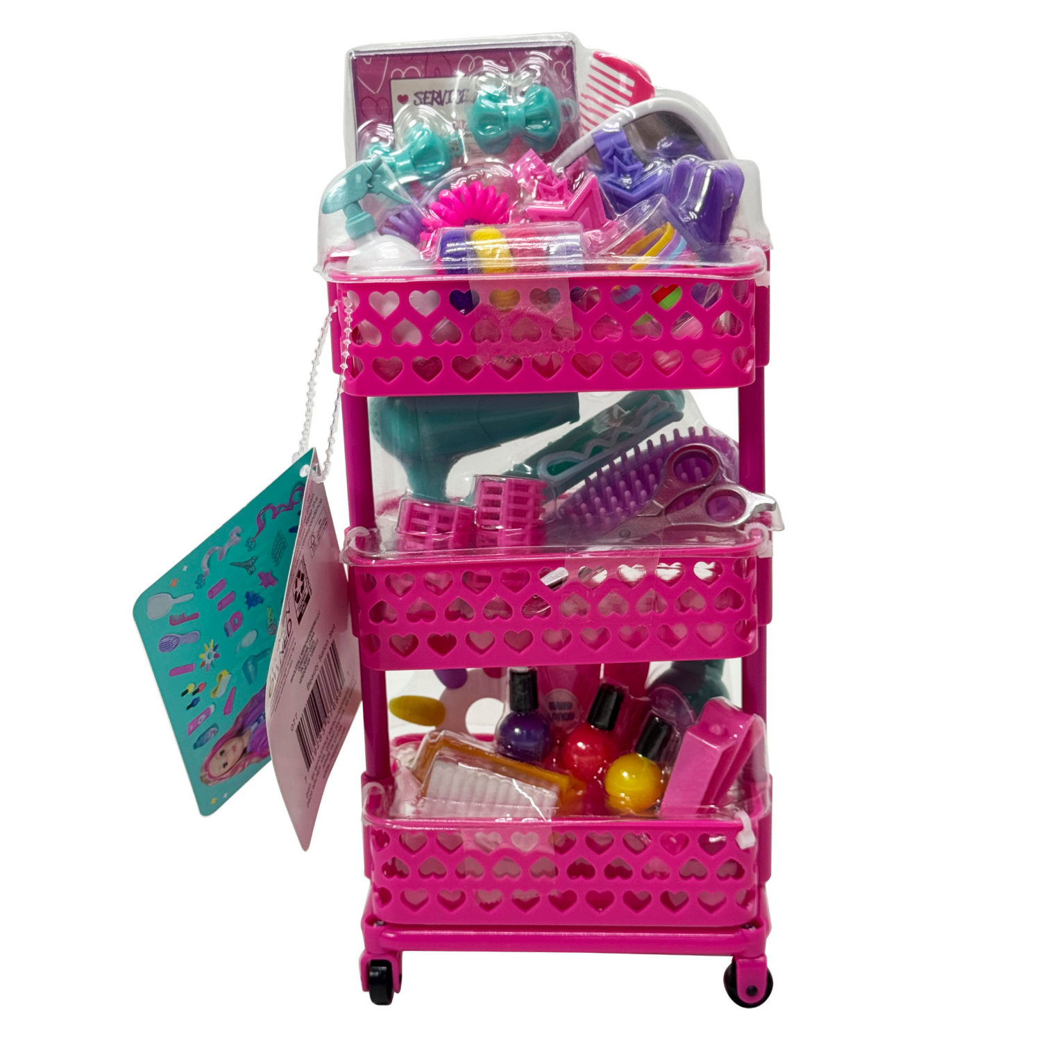 slide 1 of 7, Wonderfully You 18" Doll Beauty Salon Set, 18 in