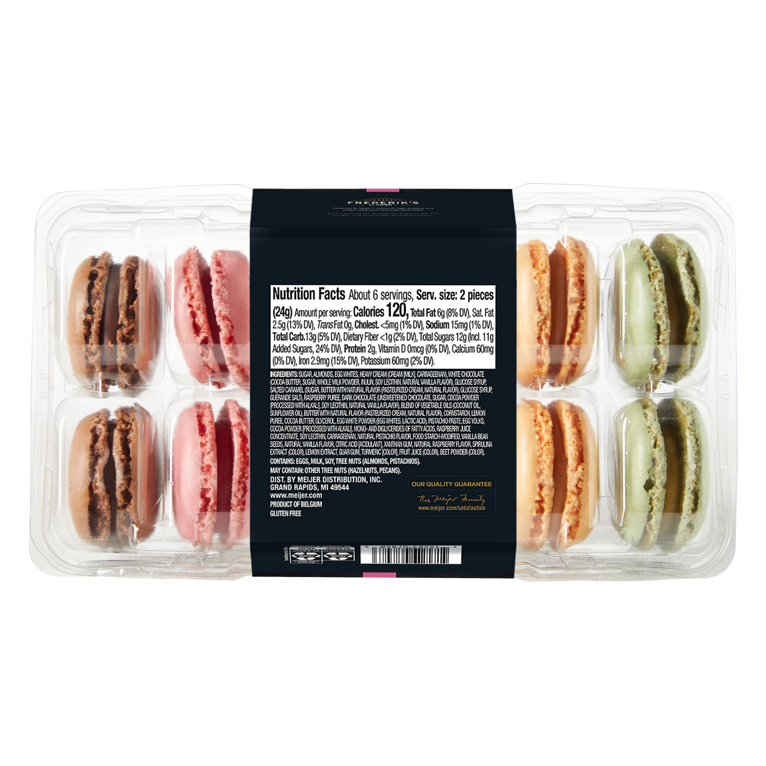 slide 2 of 6, Frederik's By Meijer Frederik's by Meijer Assorted Macarons, 5.1 oz