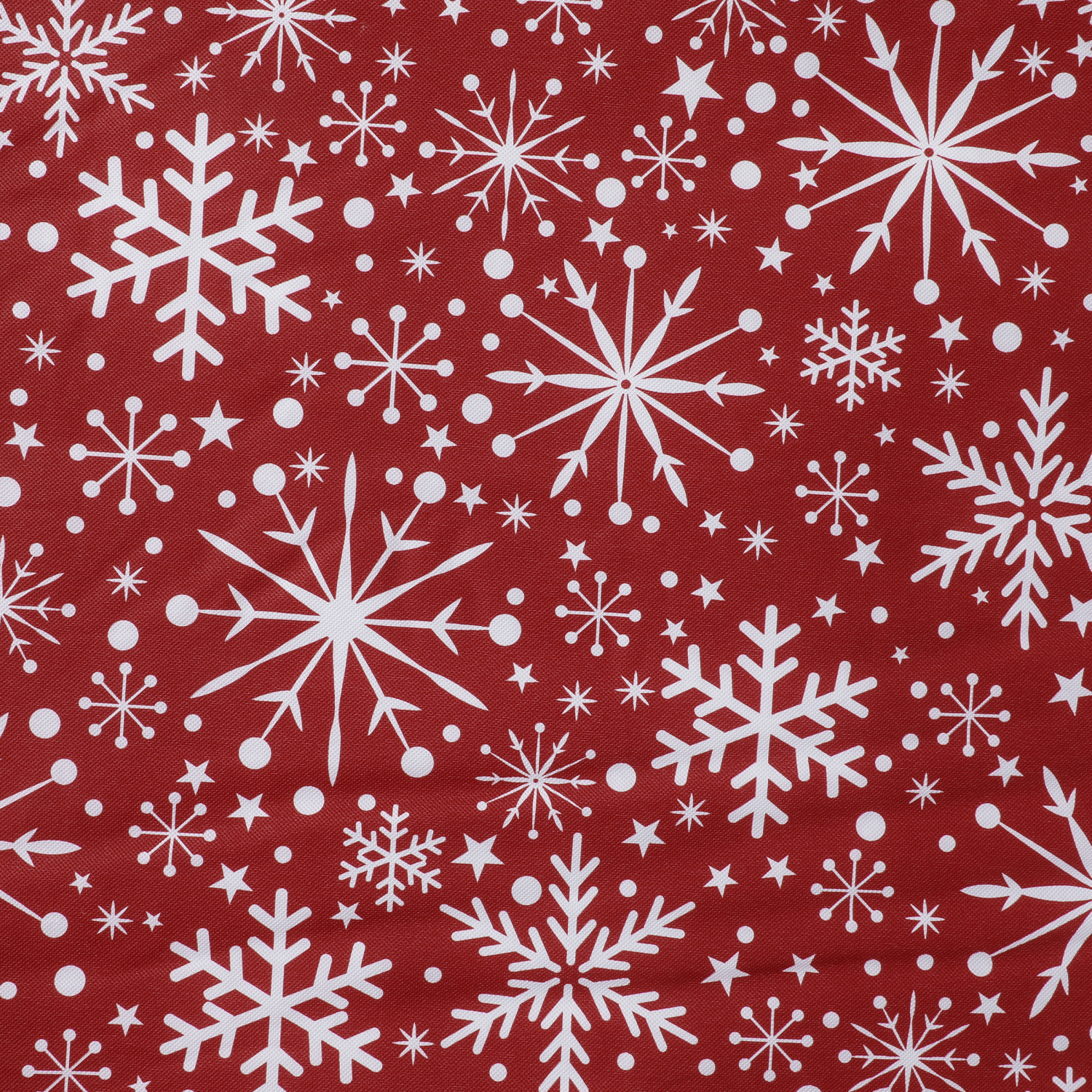 slide 3 of 4, December Home DH Holiday Snowflakes Peva Tablecloth, 60 in x 84 in, 60 x 84 