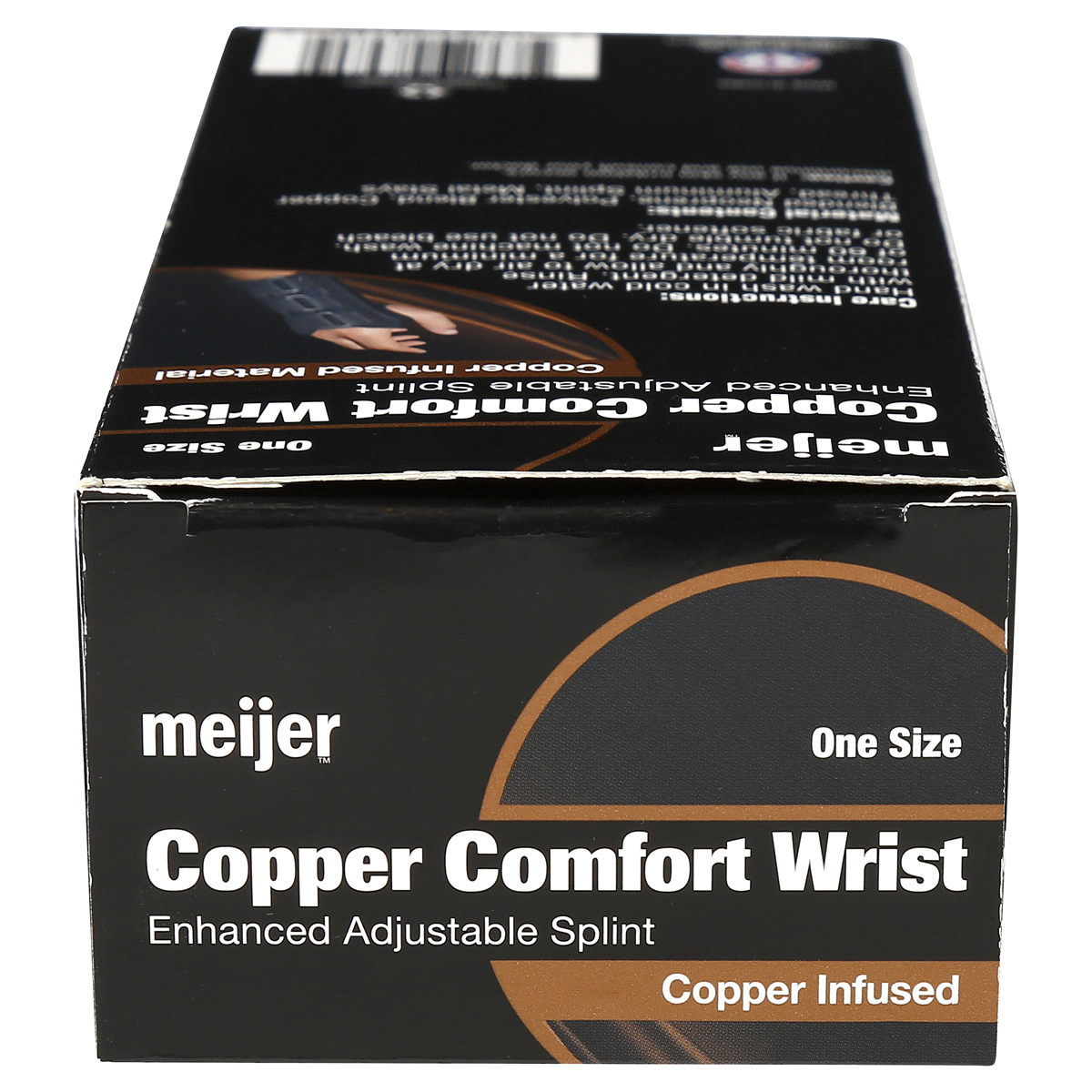 slide 4 of 7, Meijer Copper Comfort Wrist Splint, Right Wrist, 1 ct