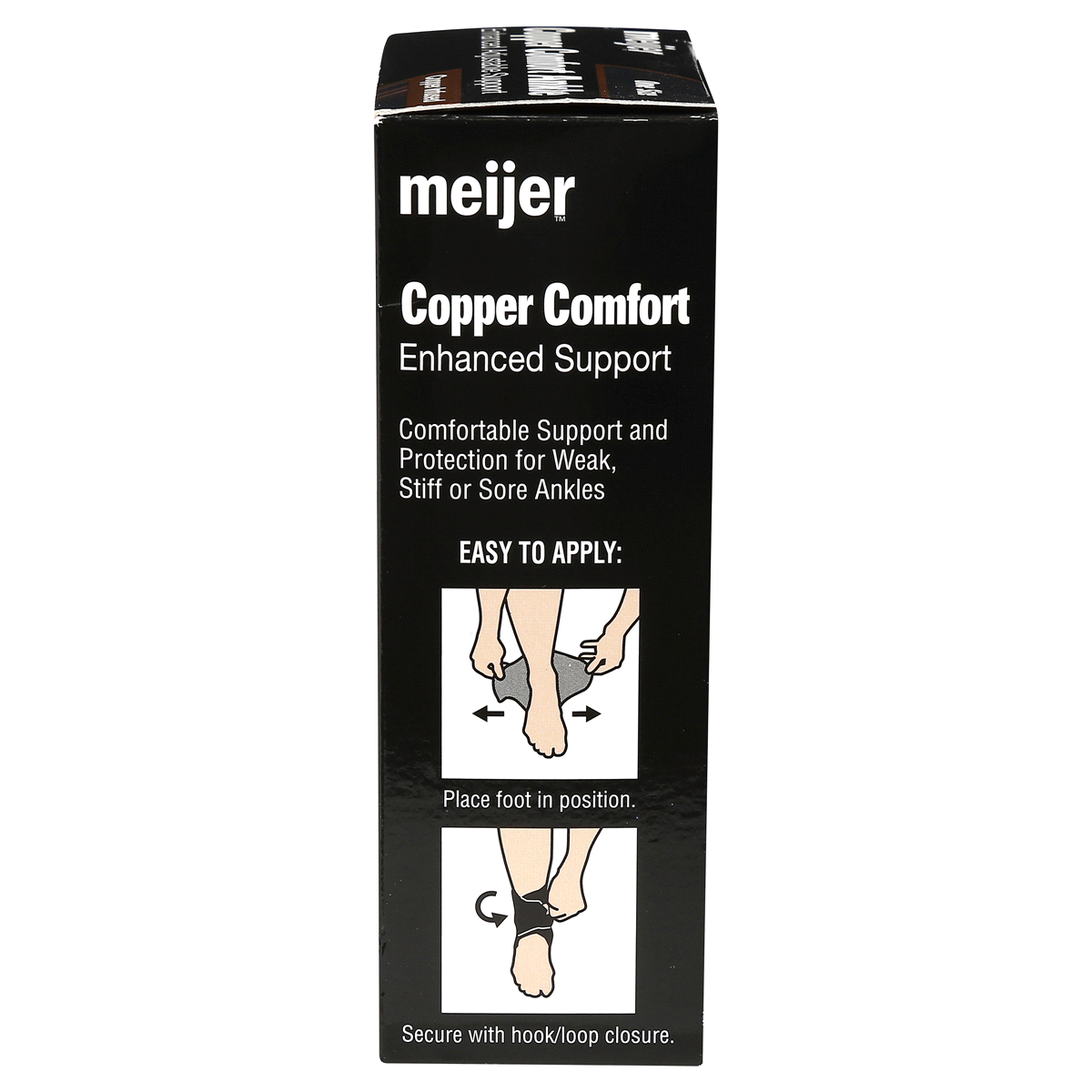 slide 6 of 7, Meijer Copper Comfort Ankle Support, 1 ct