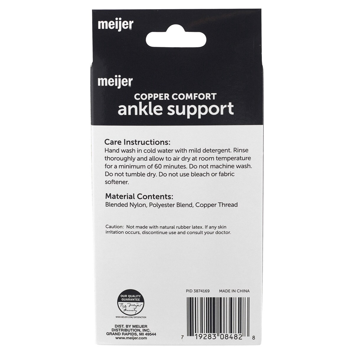 slide 4 of 5, Meijer Copper Comfort Ankle Support, 1 ct