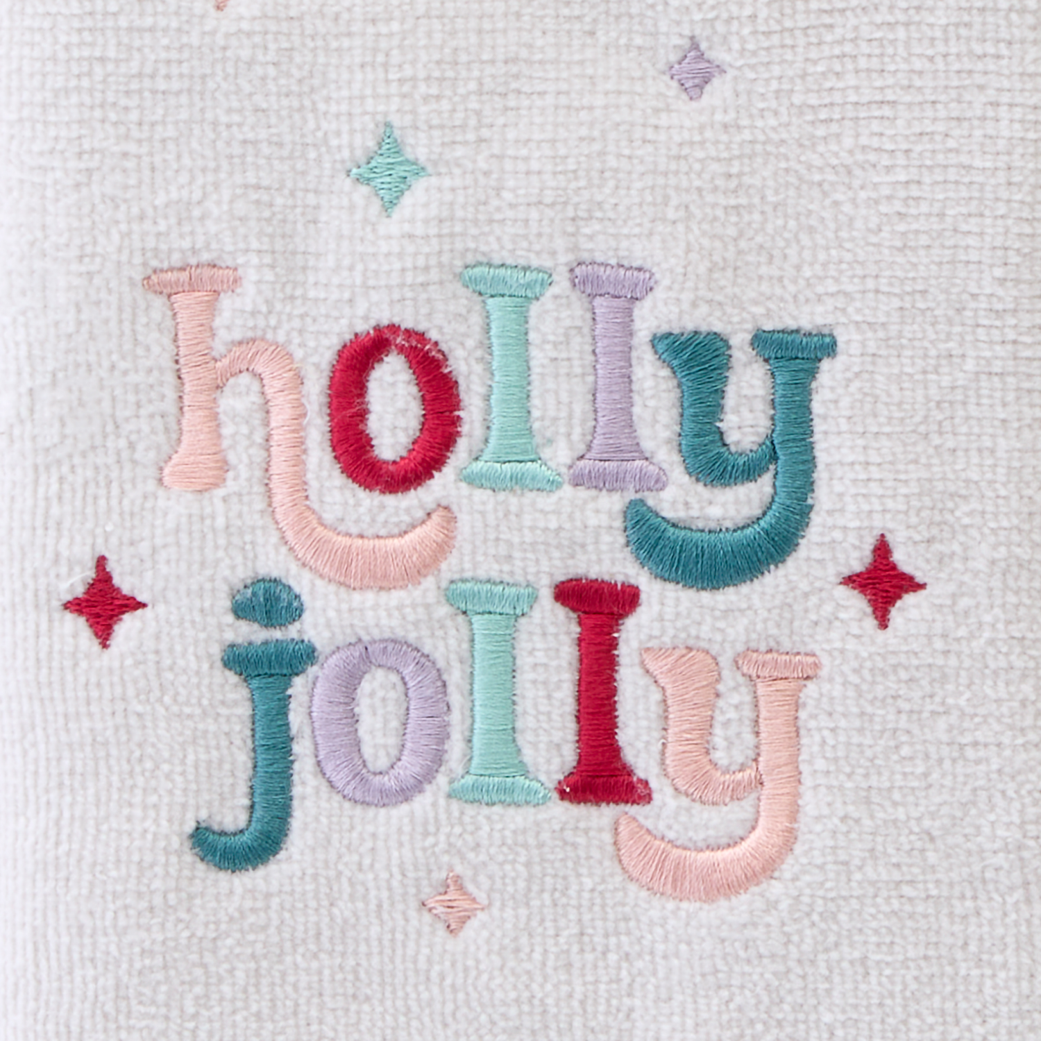 slide 2 of 3, December Home December Home Holly Jolly 2 Pc Hand Towel Set 16 in x 25 in, Tan, 2 ct