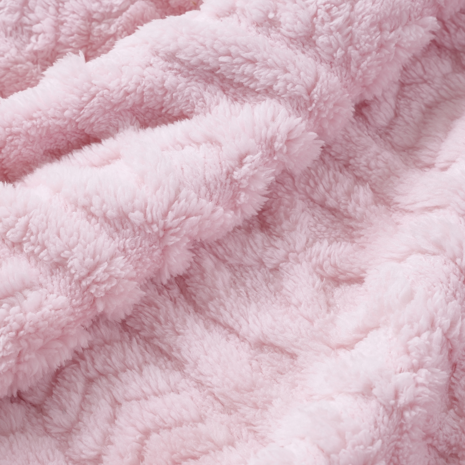 slide 2 of 5, HAVENSTAY HS Cozy Blush Cableknit Throw, 50 in x 70 in