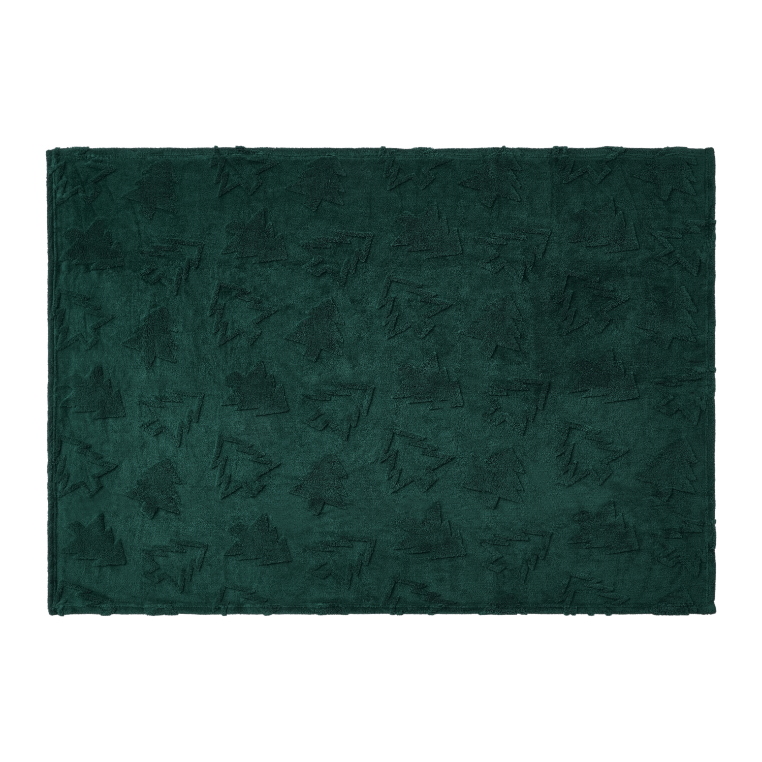 slide 3 of 5, HAVENSTAY HS Cozy Green Tree Throw, 50 in x 70 in