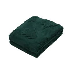 HAVENSTAY HS Cozy Green Tree Throw