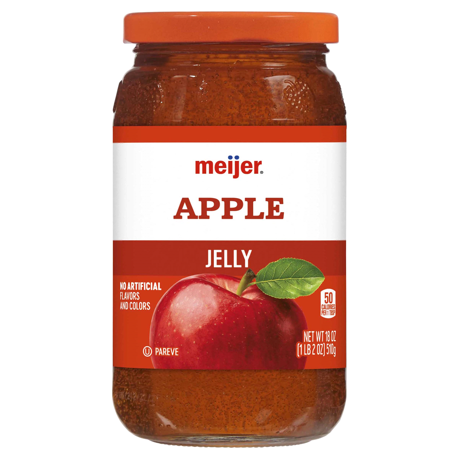 slide 1 of 4, Meijer Apple Jelly, 18 oz