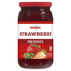 Meijer Strawberry Preserve - 18 oz