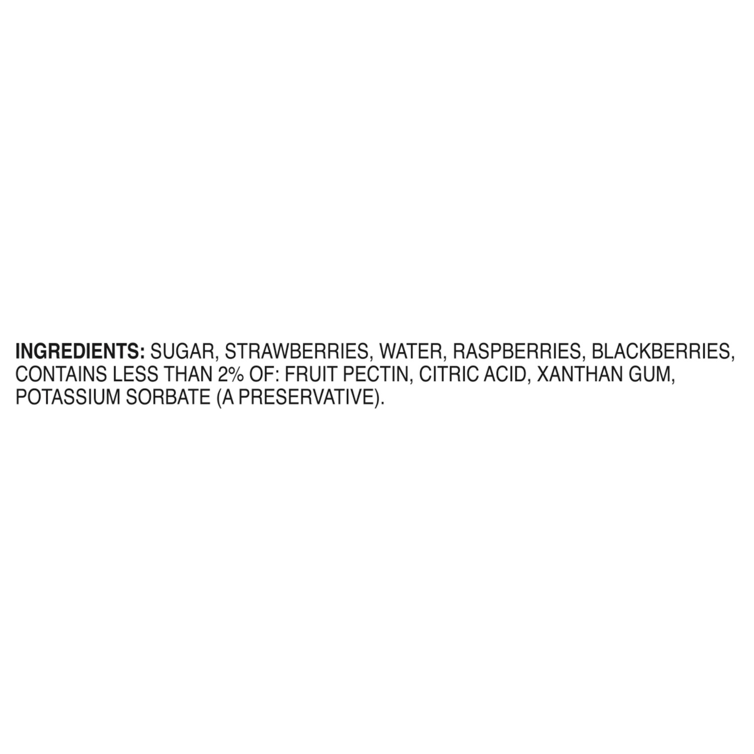 slide 4 of 4, Meijer Strawberry, Raspberry & Blackberry Three Fruits Light Preservatives, 20 oz