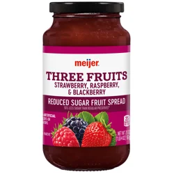 Meijer Strawberry, Raspberry & Blackberry Three Fruits Light Preservatives
