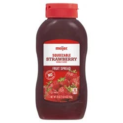 Meijer Squeezable Strawberry Fruit Spread