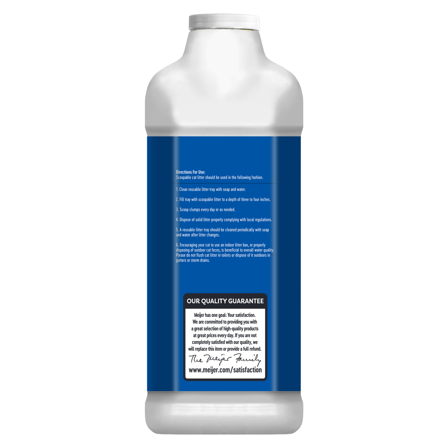 slide 2 of 3, Meijer Clumping Cat Litter, Scented, 20 lbs, 20 lb