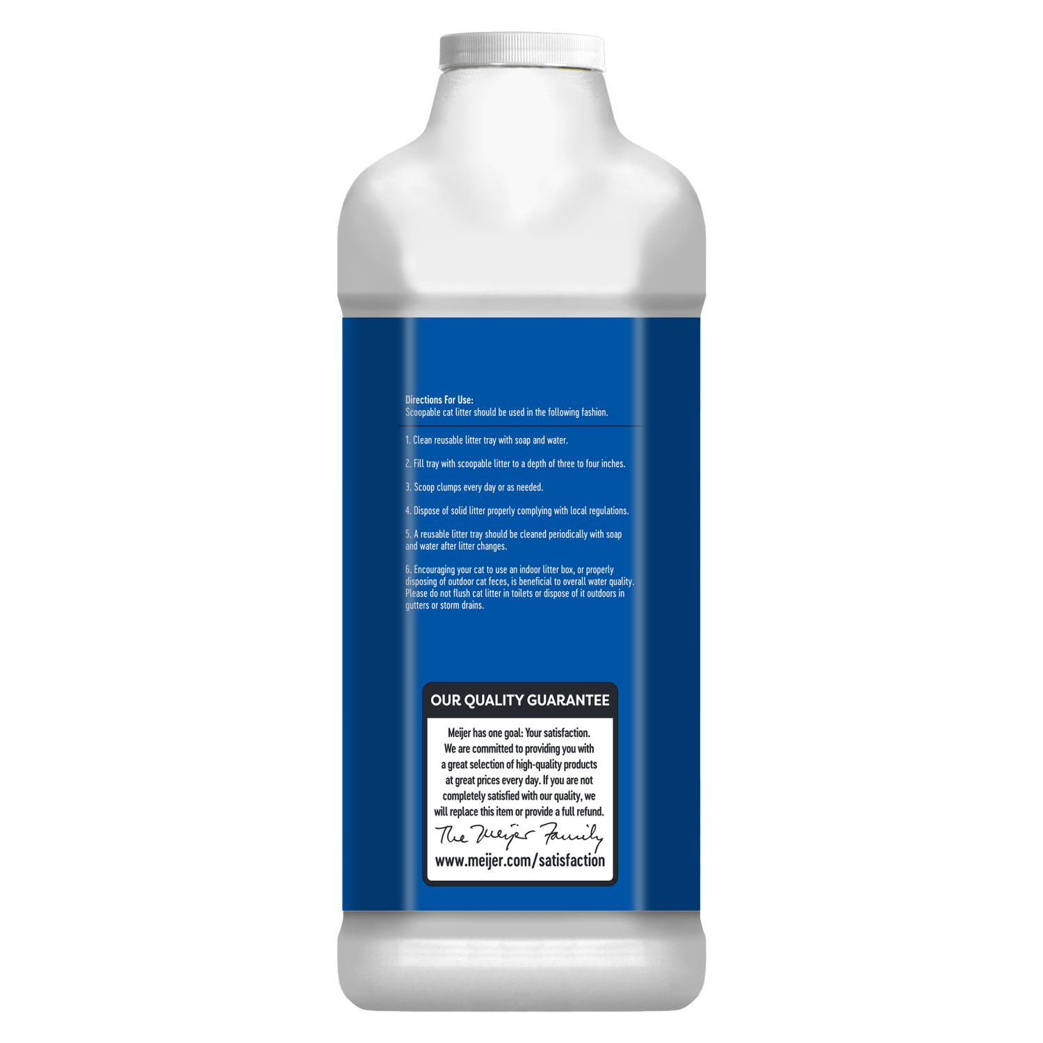 slide 2 of 3, Meijer Triple Power Clumping Cat Litter, Scented, 20 lbs, 20 lb