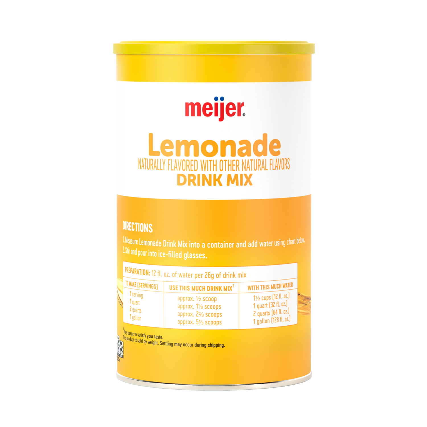 slide 2 of 3, Meijer Lemonade Mix 63 oz, 63 oz