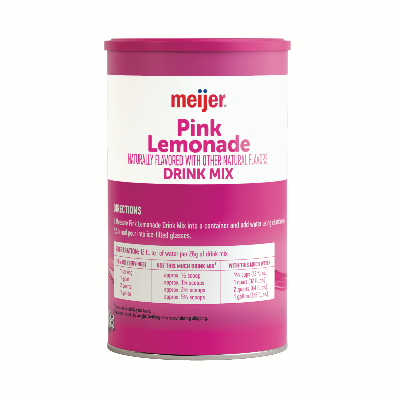 slide 2 of 3, Meijer Pink Lemonade 63oz, 63 oz