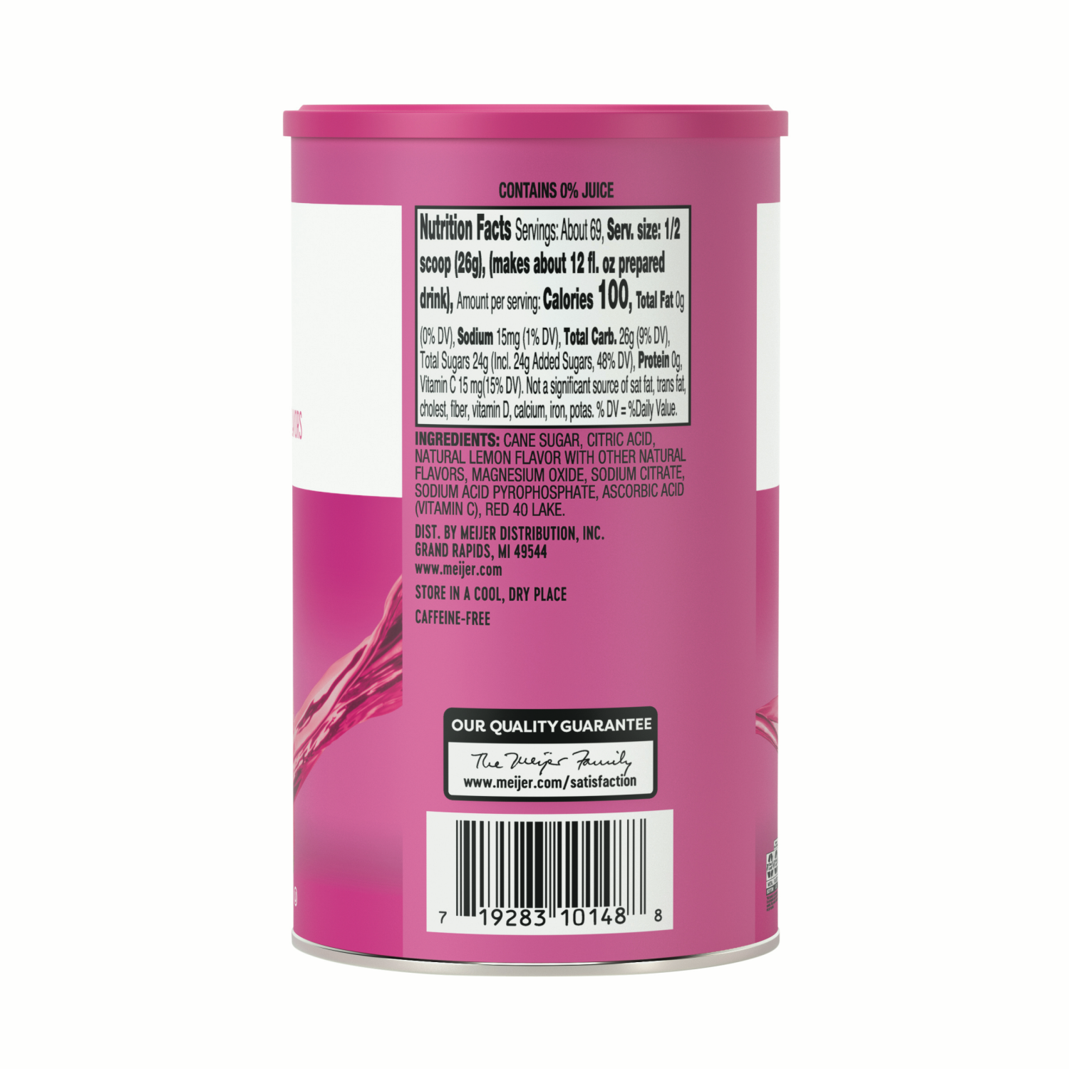 slide 3 of 3, Meijer Pink Lemonade 63oz, 63 oz