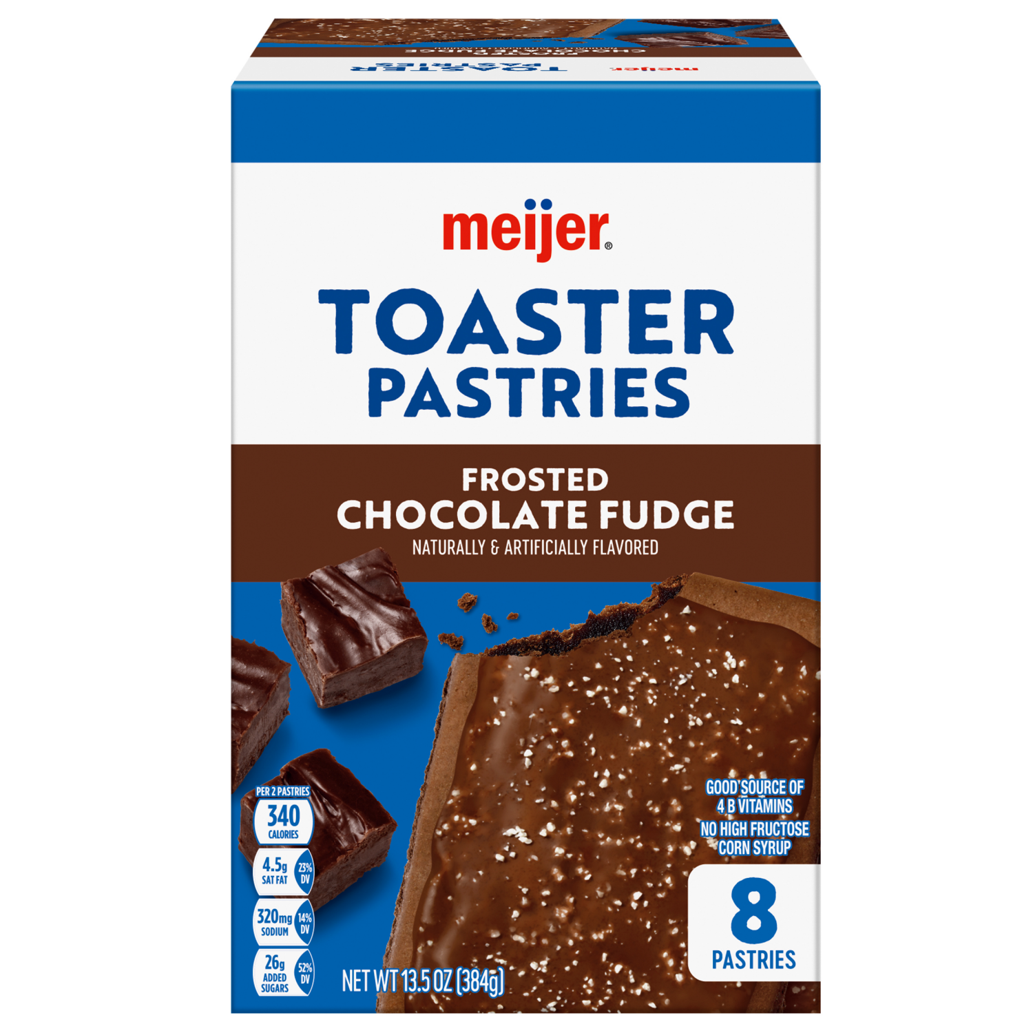 slide 2 of 8, Meijer Frosted Chocolate Toaster Treats, 8 ct