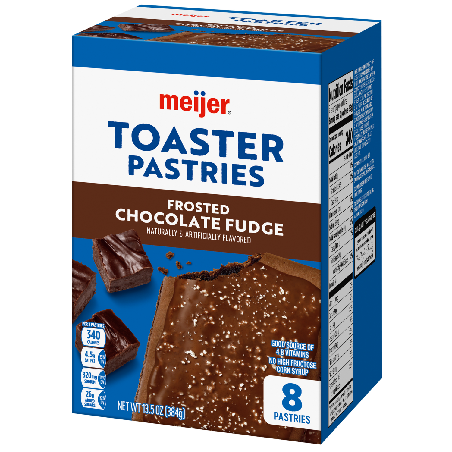 slide 7 of 8, Meijer Frosted Chocolate Toaster Treats, 8 ct
