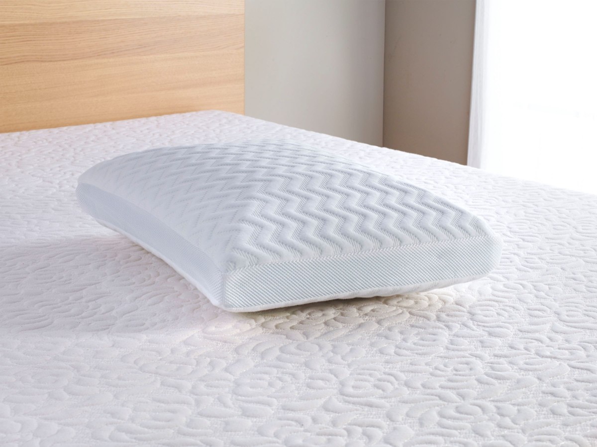slide 13 of 21, R+R Serene Foam Performance Pillow,, s/q