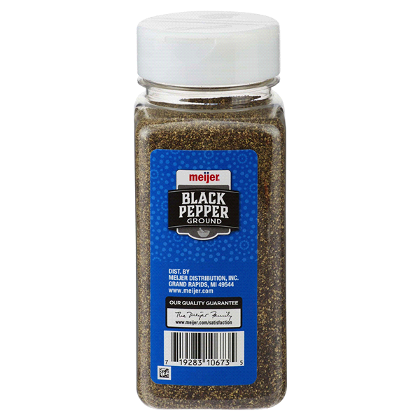 slide 3 of 5, Meijer Ground Black Pepper, 7.75 oz