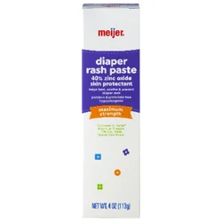 Meijer Baby Maximum Strength Diaper Rash Paste