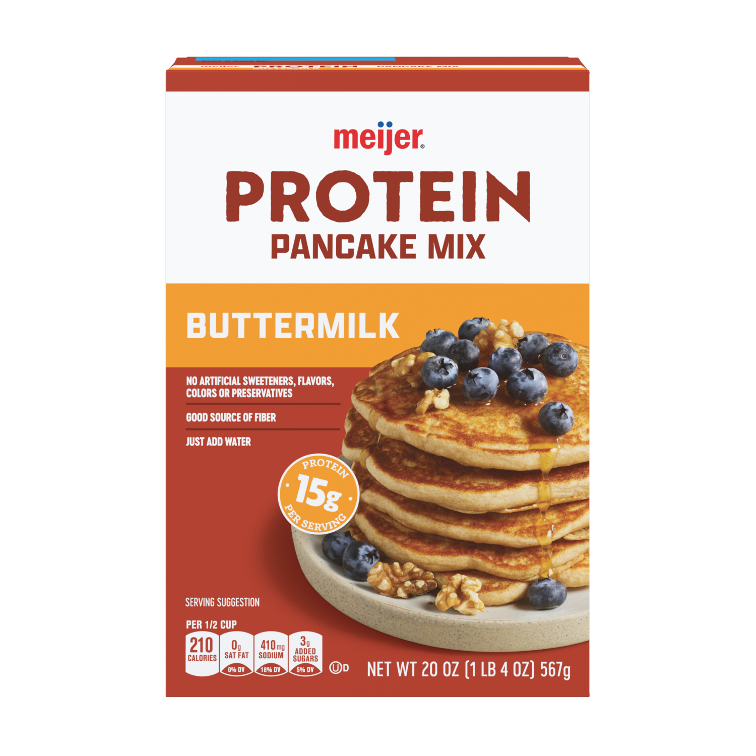 slide 1 of 6, Protein Pancake Mix Buttermilk, 20 Oz, 20 oz