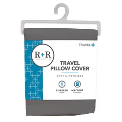 R+R Rest Right Grey Ultra Soft Body Pillow Protector