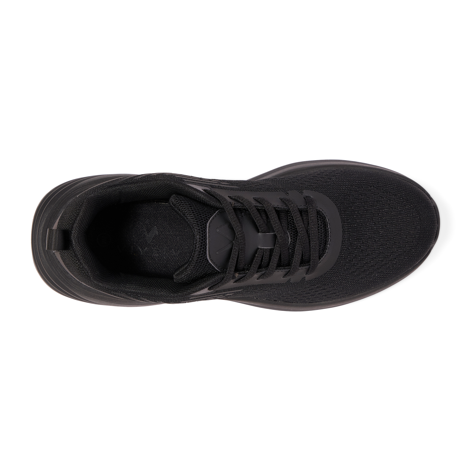 slide 6 of 6, Vively Men's Phoenix Running Shoe, Black, Size 8.5, 1 ct