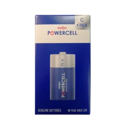 Powercell Battery C 4 Pack Paper Box