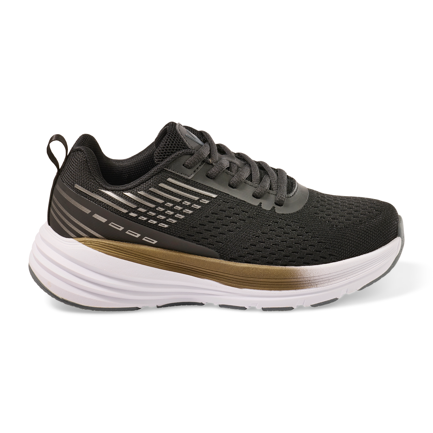 slide 5 of 6, Vively Women's Phoenix Running Shoe, Black, Size 7.5, 1 ct