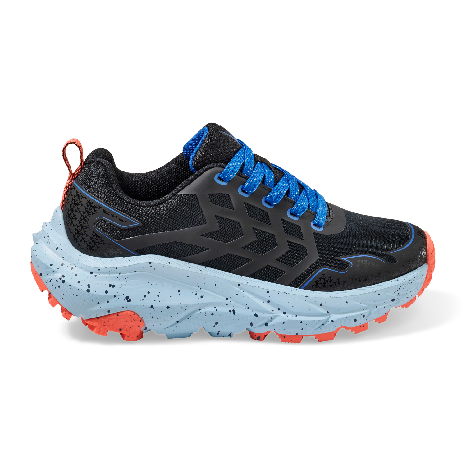 slide 5 of 6, Vively Women's Mountaineer Trail Shoe, Black, Size 7, Size 7