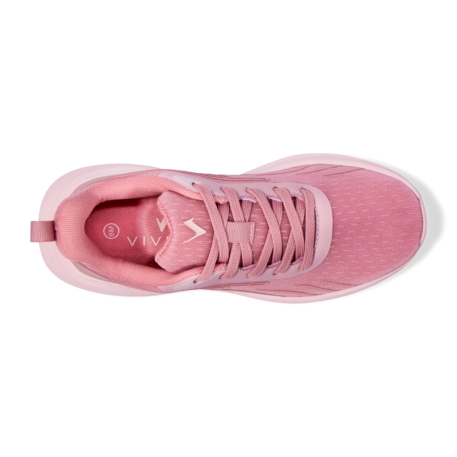 slide 6 of 6, Vively Women's Carrosso Running Shoe, Pink, Size 10.5, 1 ct