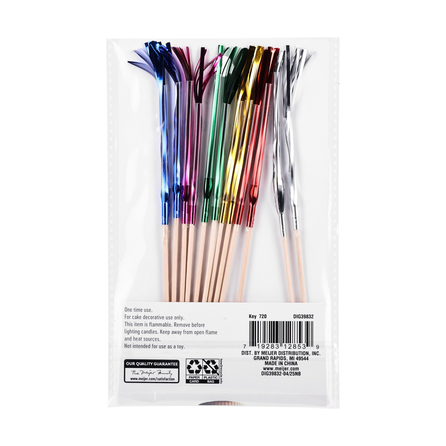 slide 2 of 2, Meijer Cupcake Toppers, 1 ct