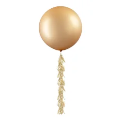 Meijer Gold Tassel Balloon