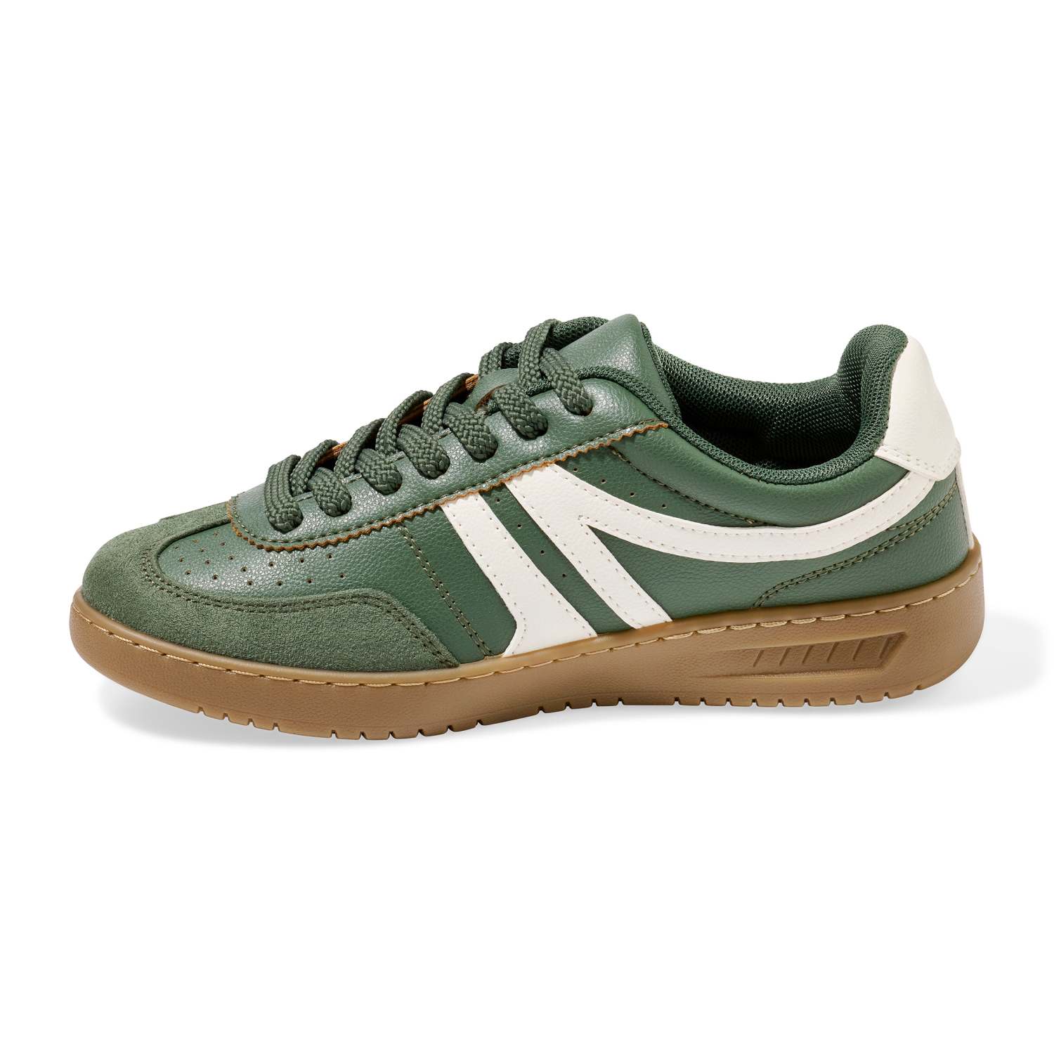 slide 4 of 6, Falls Creek, Women, Dana, Sneaker, Green, Size #7, 1 ct