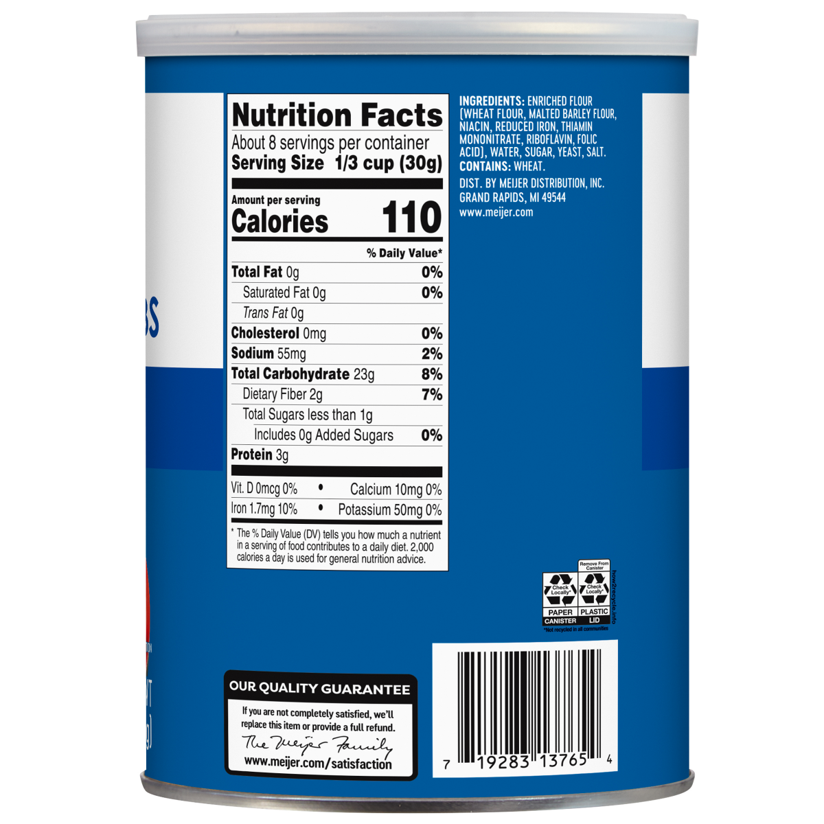 slide 2 of 2, Meijer Panko Plain - 8 oz, 8 oz