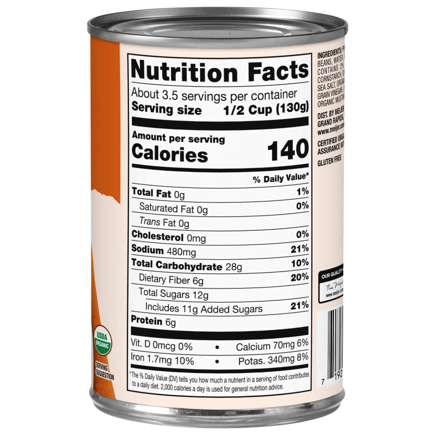 slide 3 of 3, True Goodness Organic Baked Beans- 15 oz, 15 oz