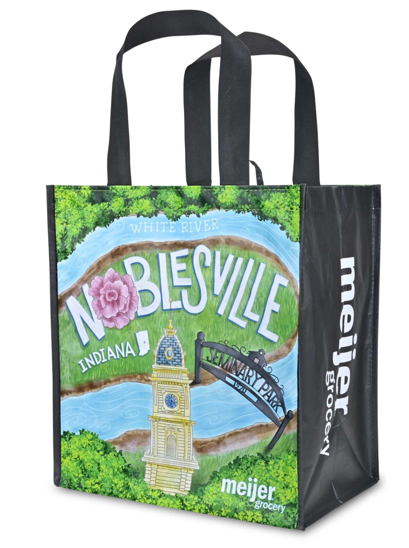 slide 2 of 2, Meijer Reusable Bag Standard Grocery Noblesville, 1 ct