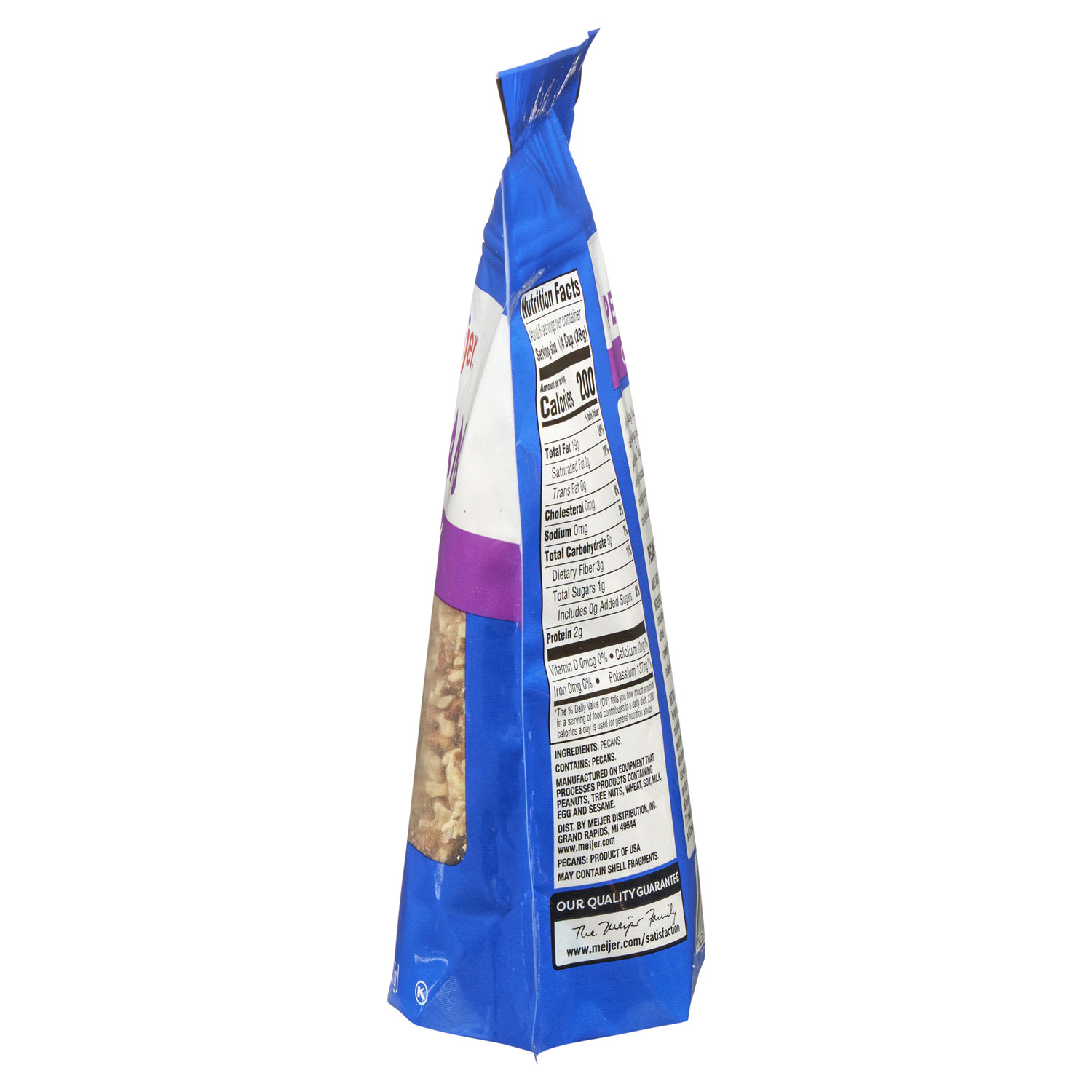 slide 3 of 5, Meijer Pecan Chips, 8 oz