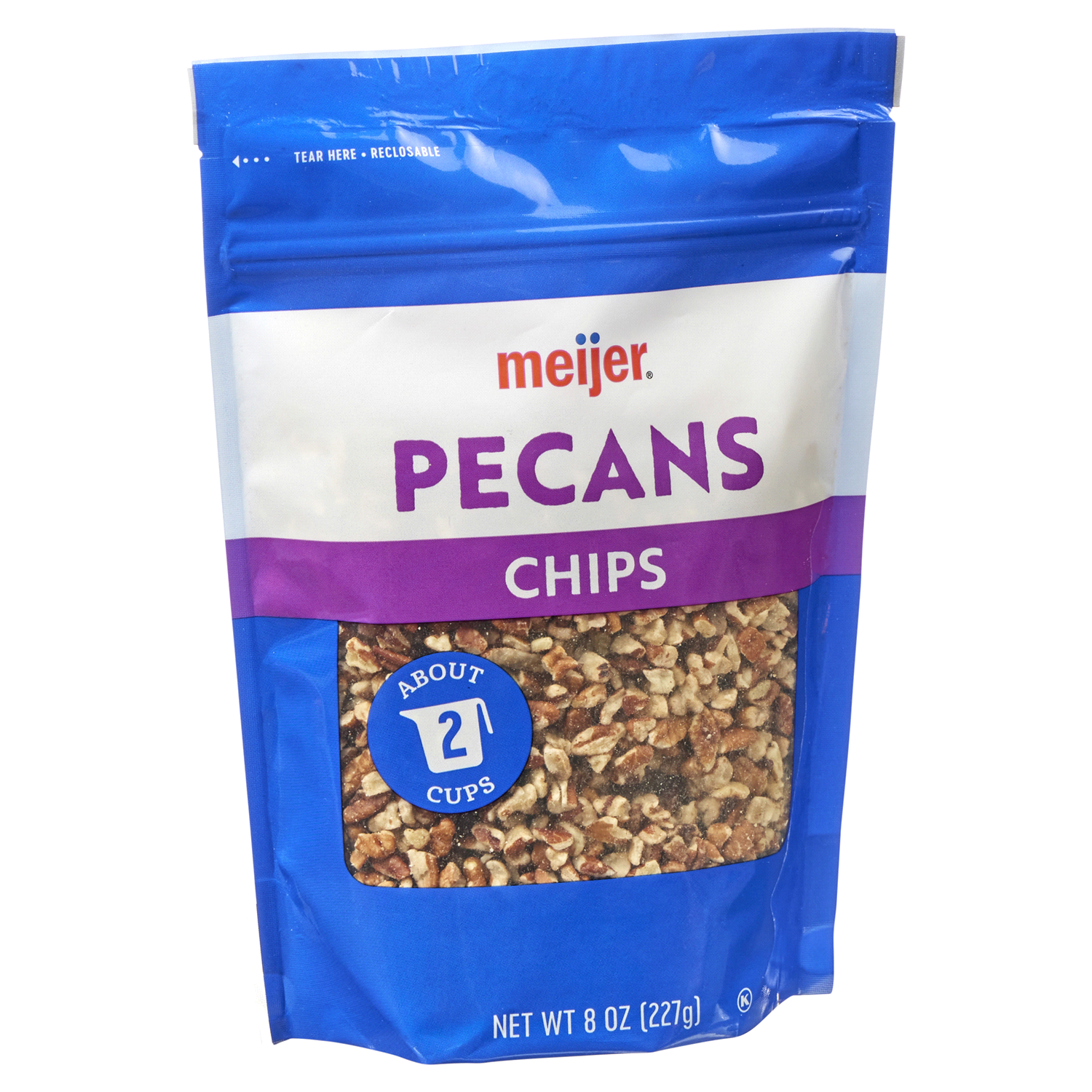 slide 4 of 5, Meijer Pecan Chips, 8 oz