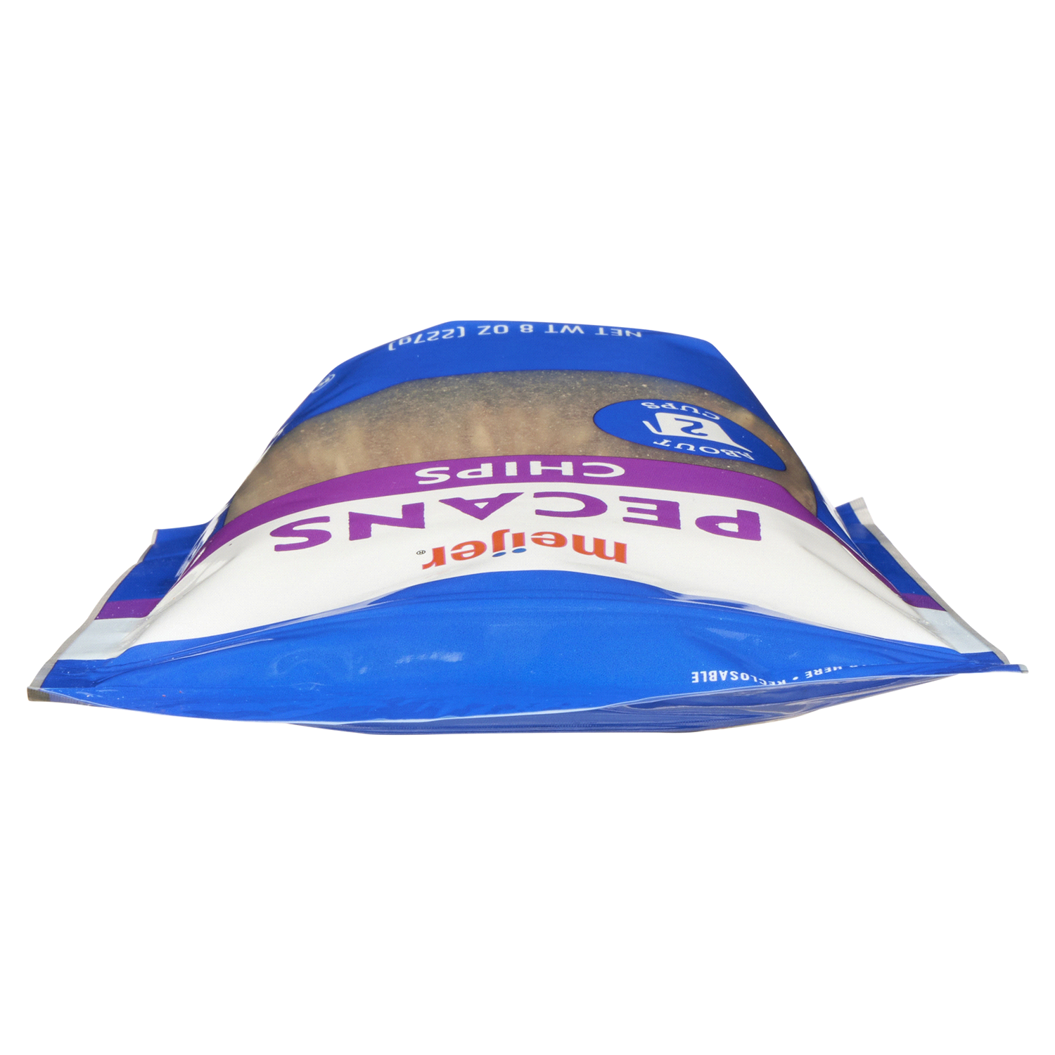 slide 5 of 5, Meijer Pecan Chips, 8 oz