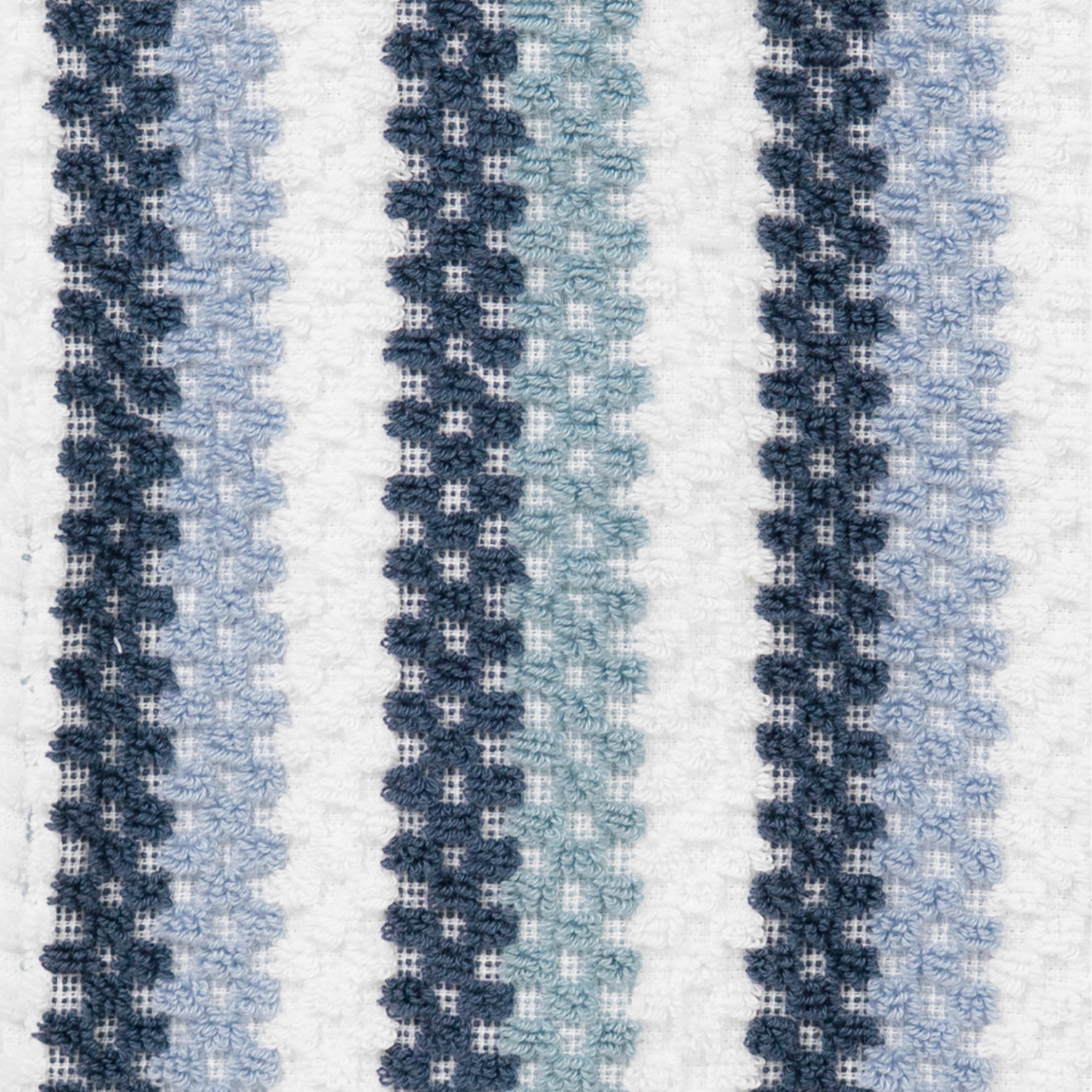 slide 2 of 2, ROOM & RETREAT RR Pebble Stripe Blue Fashion Hand Towel, 16 in x 28 in, 1 ct