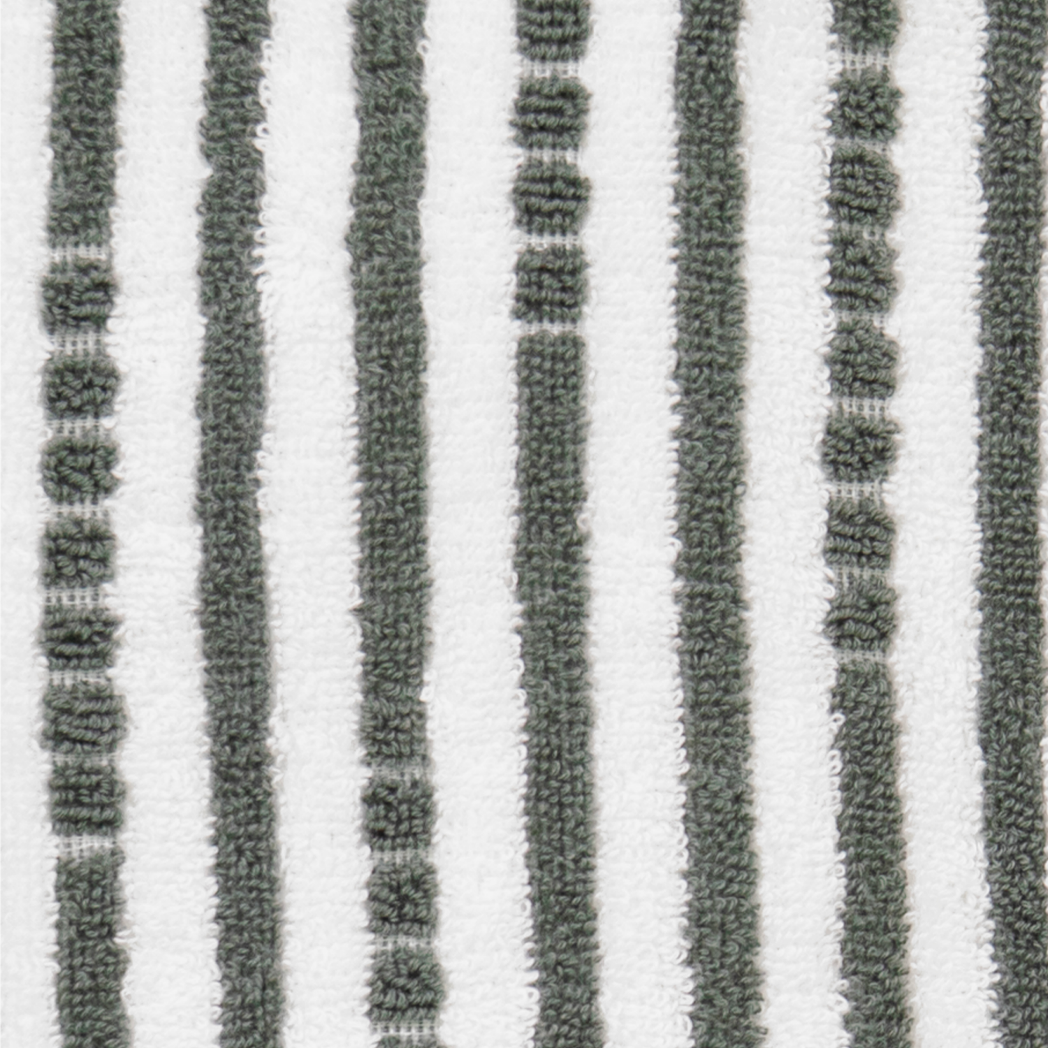 slide 2 of 2, ROOM & RETREAT RR Green Stripe Fashion Hand Towel, 16 in x 28 in, 1 ct