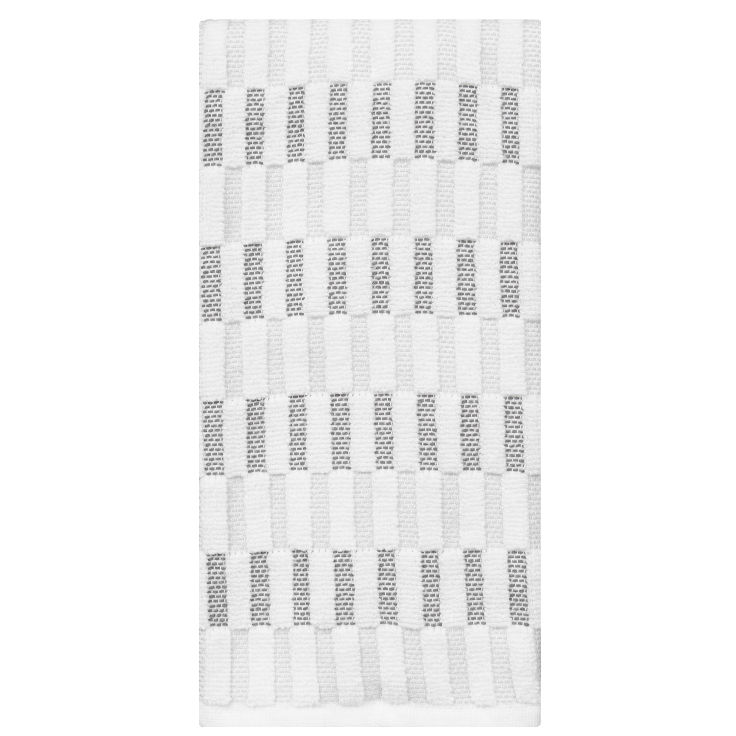 slide 1 of 2, ROOM & RETREAT RR Gray Checker Fashion Hand Towel, 16 in x 28 in, 1 ct
