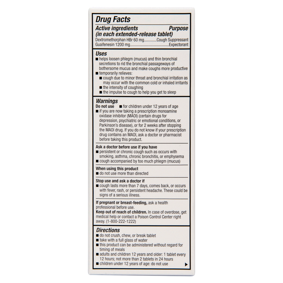 slide 2 of 2, Meijer Maximum Strength Mucus DM, Expectorant and Cough Suppressant Tablets, 42 ct