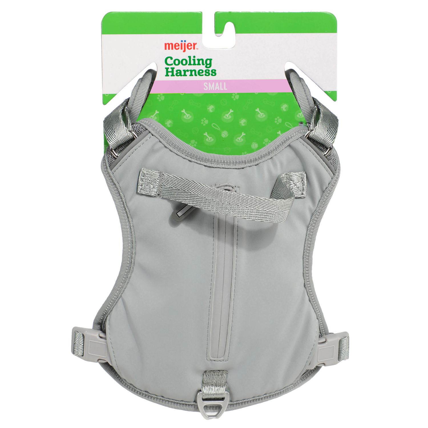 slide 1 of 2, Dog Cooling Harness Greyish-Green, Sm, 1 ct