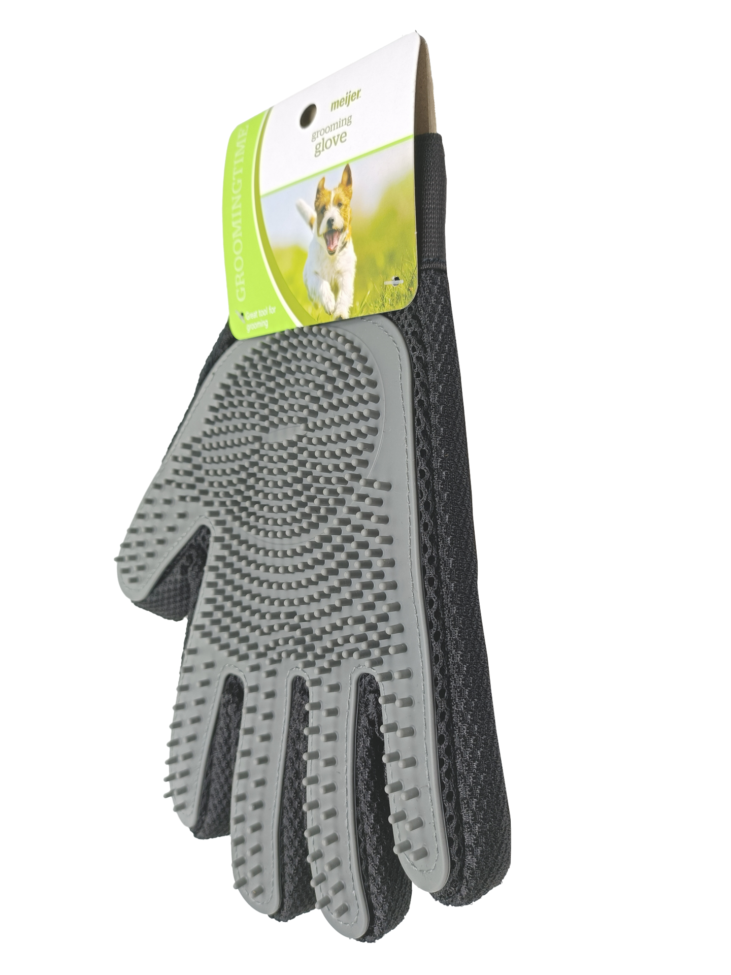 slide 3 of 5, Meijer Grooming Glove, 1 ct